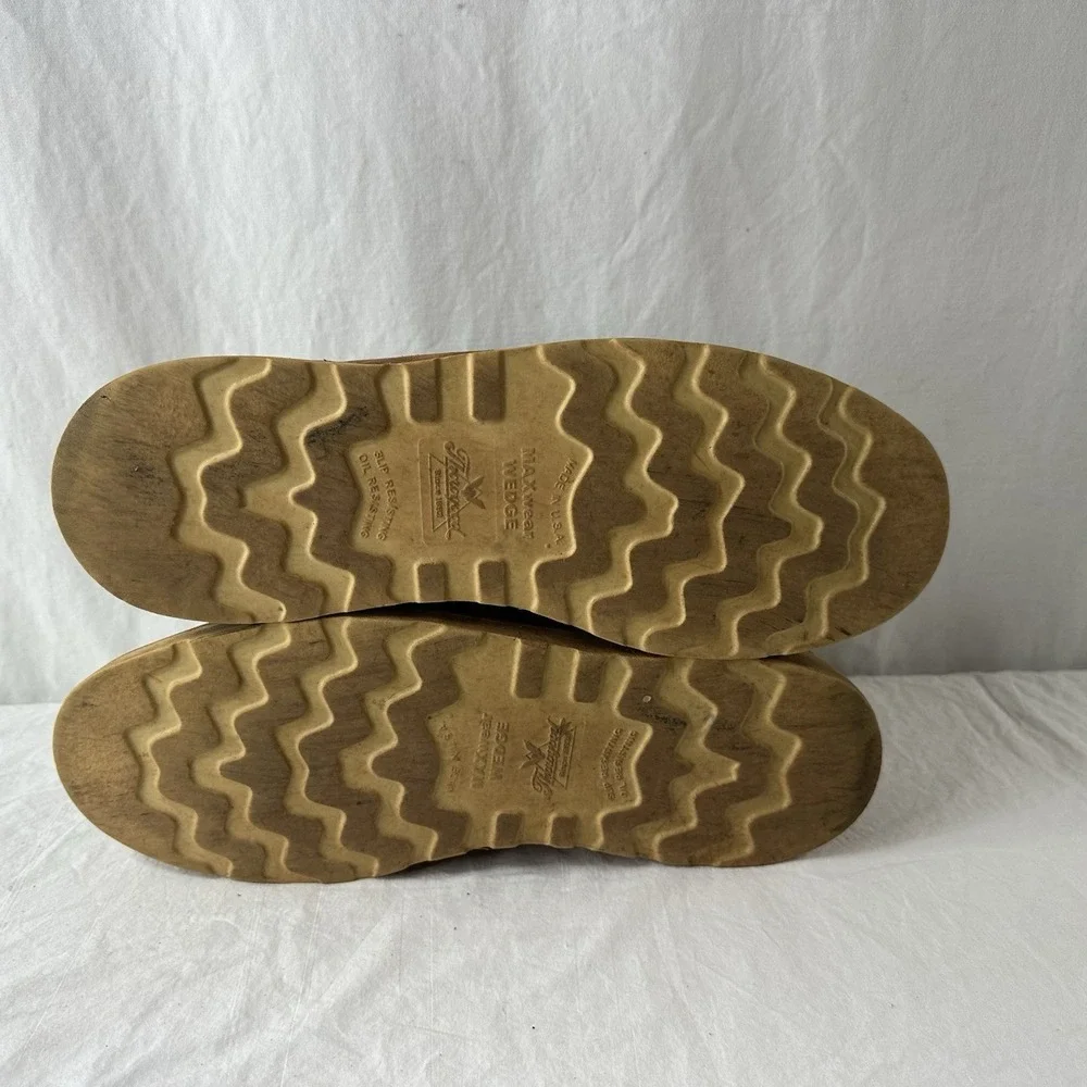 Thorogood 6" American Heritage Moc Soft Toe Work Boots 814-4200 Men's Size 15 D! - Picture 12 of 13